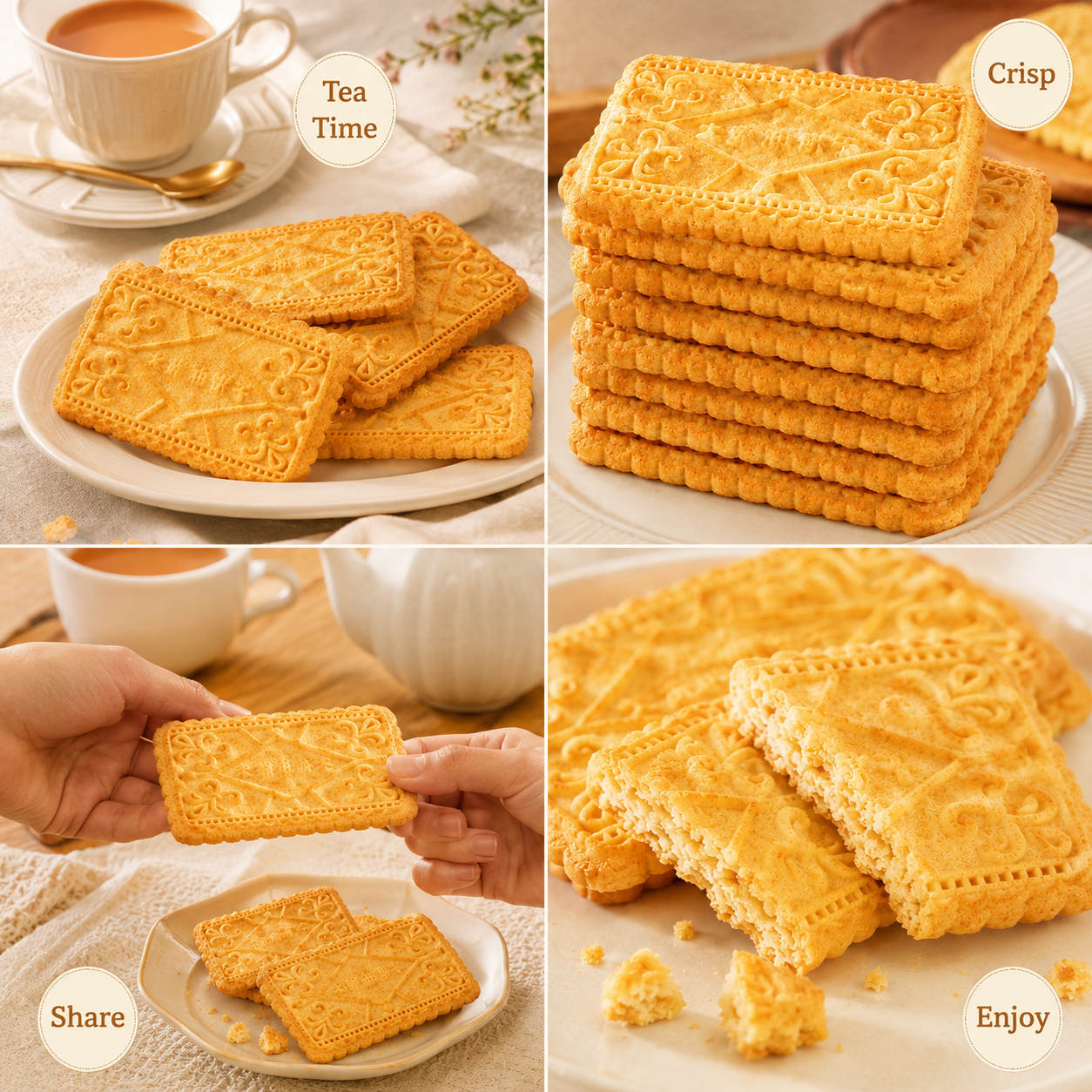 Classic Rich Butter Biscuits - 7.6 lbs Mega Value Stock-Up Bulk Pack
