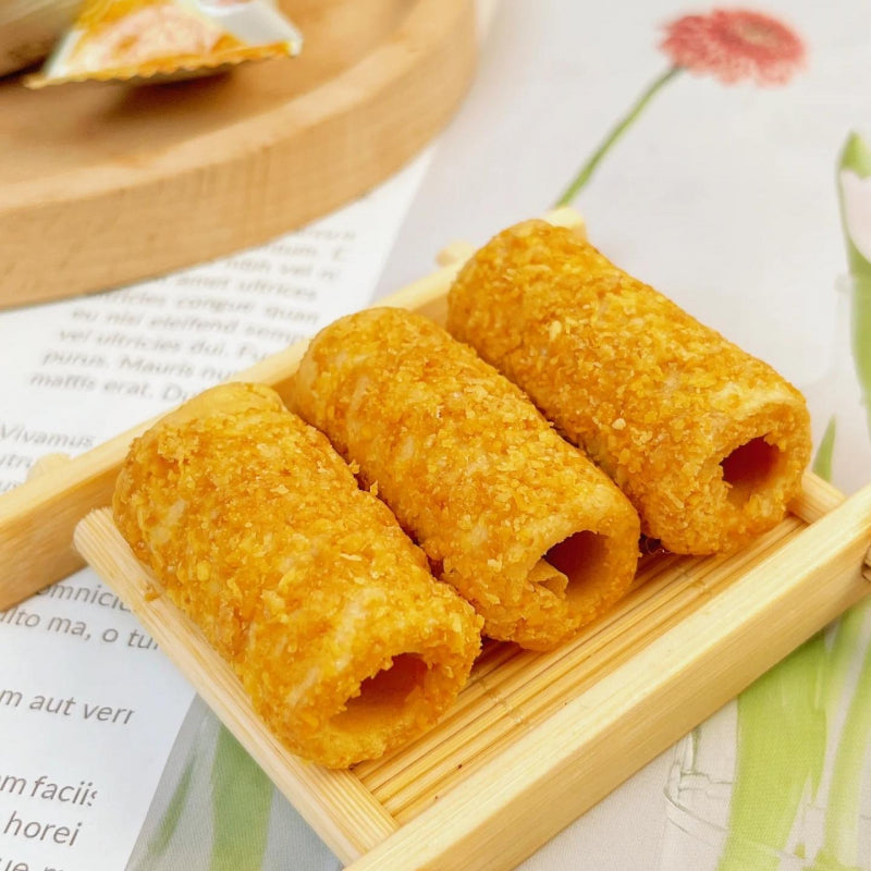 7.95oz/1bag Coconut Yellow Crispy Rolls