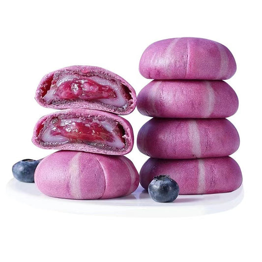 1.23LB/1bag Yam and Blueberry Flowing Heart Cake