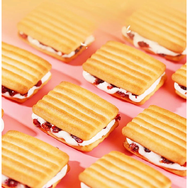 7.39oz/1bag Milk Crisp Nougat Filled Cookies