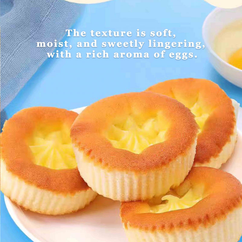 1.11LB/1bag(Includes 7 packages) Mango Flavor French Egg Tart