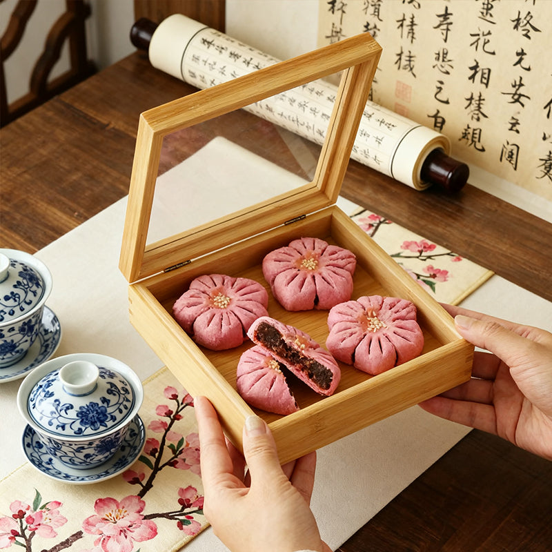 3.88oz/1bag [Lingshiwuyu] Peach Blossom Cake