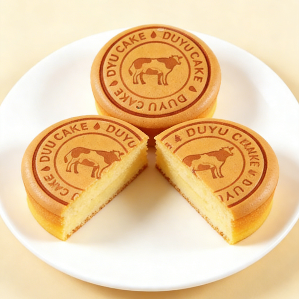 12.58oz/1bag (Includes 6 packages)[Xin Xiaoyu] Light Cheesecake,Fluffy & Moist Japanese-Style Soufflé Cheesecake, Subtly Sweet with a Milky Aroma, Individually Wrapped for a Wholesome Breakfast, Dessert