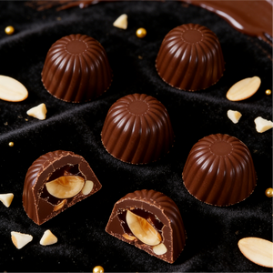 8.11oz/1boxed [Yipin Rabbit] Nutty-Filled Cocoa Butter Substitute Chocolate,Party Snacks