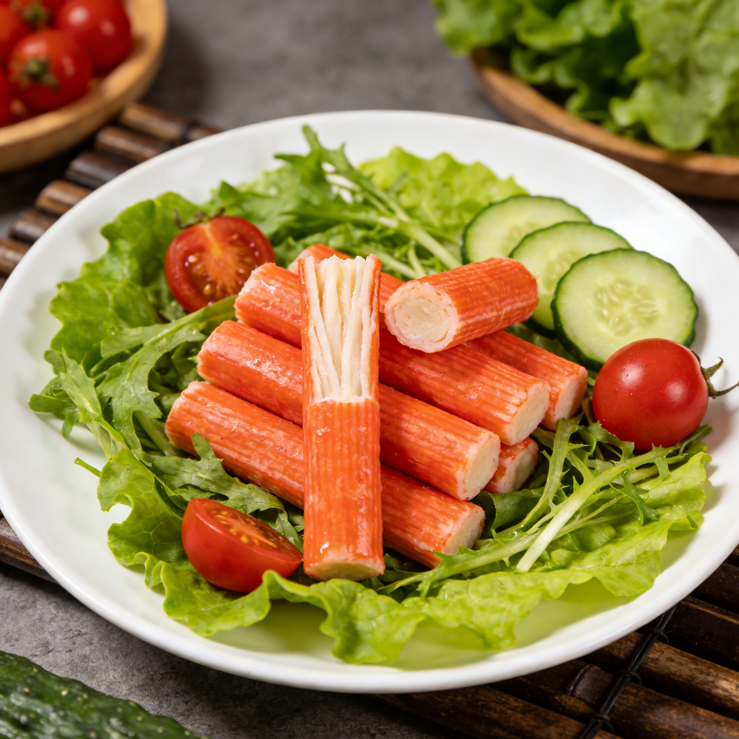 9.18oz/1bag[Yanjinpuzi 31] Hand-shredded Crab Flavor Sticks