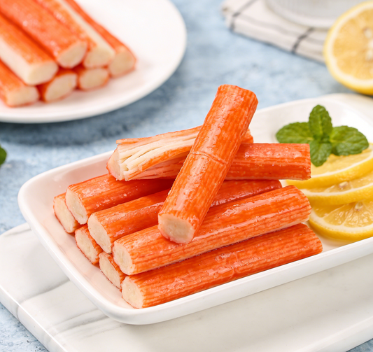 9.18oz/1bag[Yanjinpuzi 31] Hand-shredded Crab Flavor Sticks
