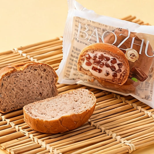 13.03oz Boba Bubble Tea Flowing Heart Tear Bag,Brown Sugar Macchiato Flavor