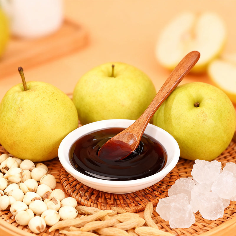 1.36LB/1boxed(Includes 20 packages) [Huatuo] Bird's Nest Autumn Pear Syrup,Party Snacks