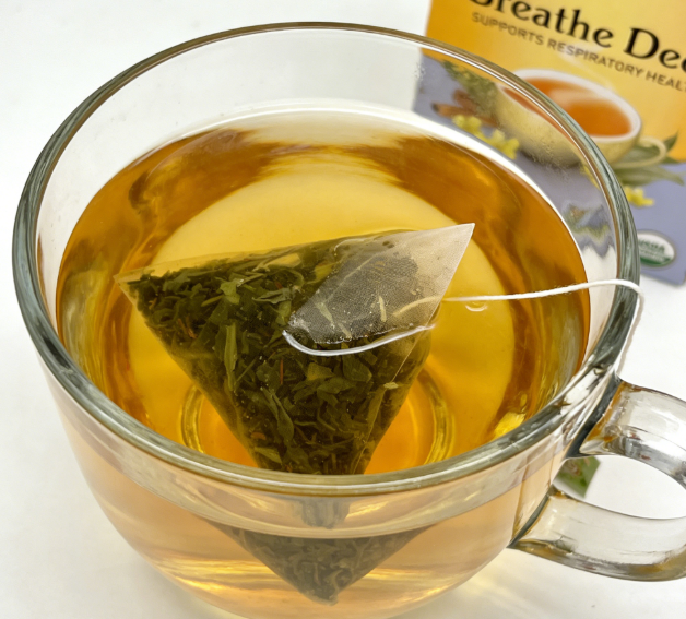 1.13 oz（1Boxed）Yogi  Breathe Deep Herbal Tea，	Christmas Gifts，Christmas Snacks，New Year Snacks，Party Snacks