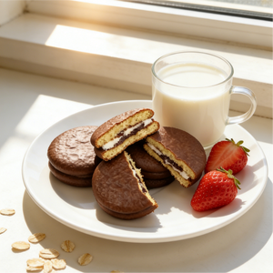 14.44oz/1bag(Includes 7 packages)Chocolate Flavored Pie，Christmas Gifts，Party Snacks