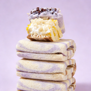 1.2LB/Explosive Pop Beads Toast Mixed Flavors,Fun Popping Boba & Topping on Soft Toast, Bursting with Fruity Juices in Assorted Flavors, A Surprising & Playful Snack for Kids and the Young at Heart