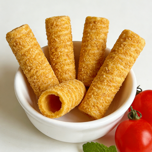 7.95oz/1bag Coconut Yellow Crispy Rolls,Light & Crispy Fried Roll Pastry Infused with Coconut Flavor, Sweet, Fragrant & Addictively Crunchy, Tropical Snack Perfect for Tea Time or a Sweet Craving