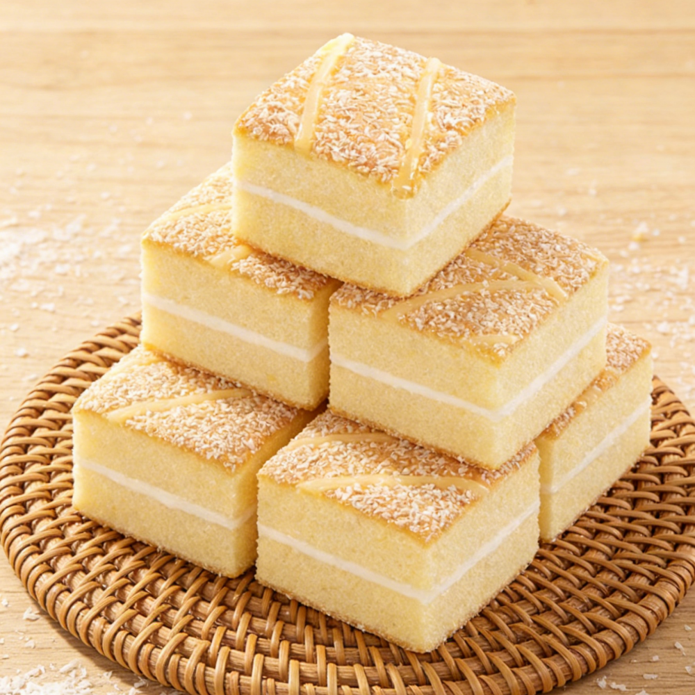 2.04LB/1boxed(Includes 50 packages)[Three Squirrels] Coconut Tender Cake,Soft & Chewy Coconut Milk Cakes in Bulk, Made with Real Coconut, Lightly Sweet & Fragrant, Perfect Value Pack for Office, Family, or Party Sharing