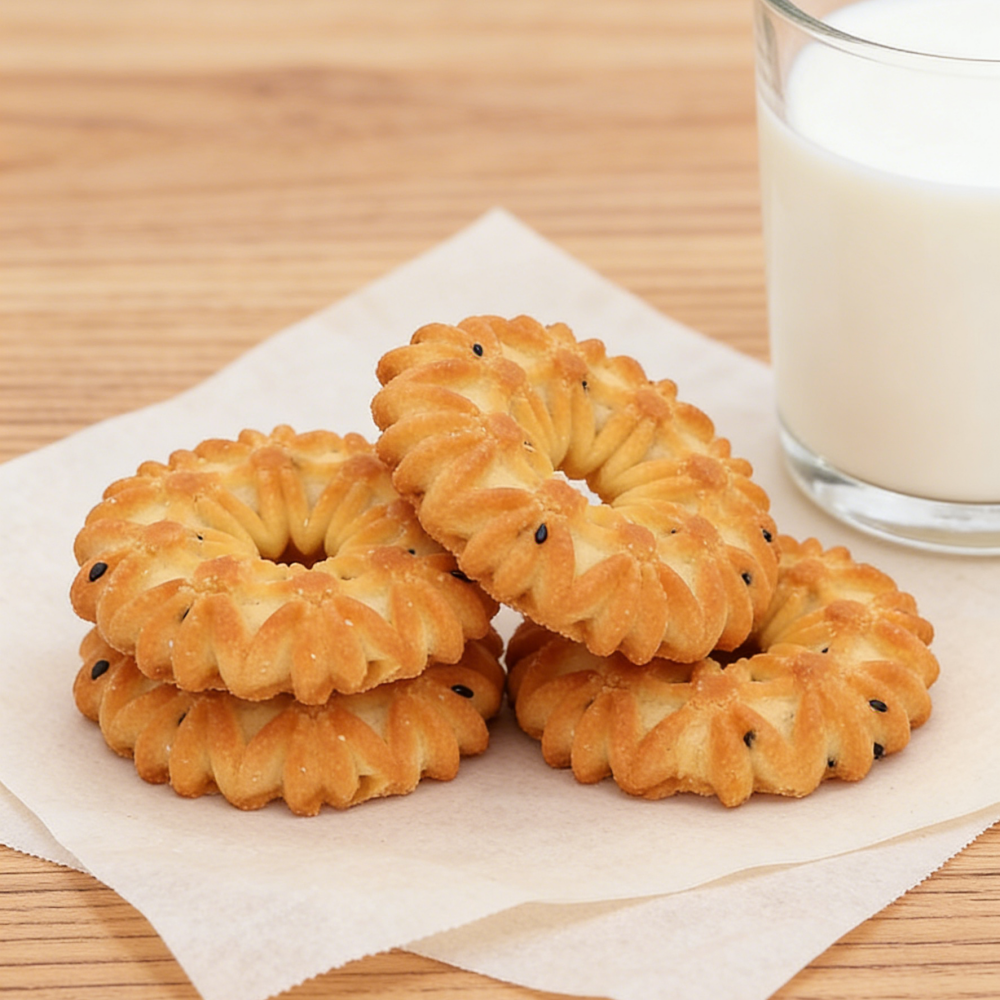 5.38oz/1bag  Popular Danish Cookies,Party Snacks,Crispy, Buttery & Delicate, The Perfect Shareable Treat for Holiday Gatherings, Tea Time, or as a Hostess Gift