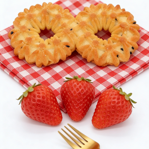 5.38oz/1bag  Popular Danish Cookies,Party Snacks,Crispy, Buttery & Delicate, The Perfect Shareable Treat for Holiday Gatherings, Tea Time, or as a Hostess Gift