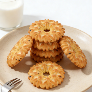 5.38oz/1bag  Popular Danish Cookies,Party Snacks,Crispy, Buttery & Delicate, The Perfect Shareable Treat for Holiday Gatherings, Tea Time, or as a Hostess Gift