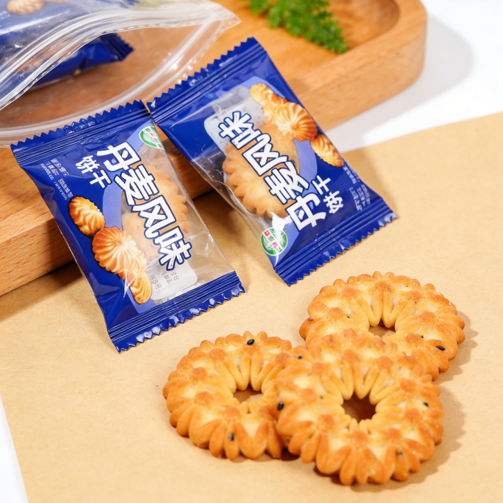 5.38oz/1bag  Popular Danish Cookies,Party Snacks,Crispy, Buttery & Delicate, The Perfect Shareable Treat for Holiday Gatherings, Tea Time, or as a Hostess Gift