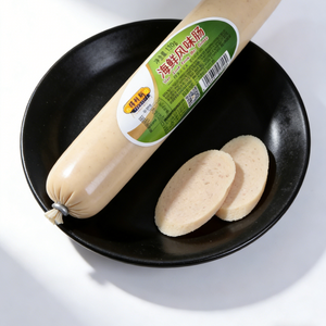 14.11oz/1bag Seafood Sausage,Savory Sausage Made with Select Fish & Seafood, Versatile for Instant Noodles, Hot Pot, Breakfast, or a Protein-Rich Snack