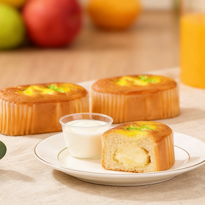 1.1LB/1bag(Includes 6 packages) [Guadingding] Super Soft Sandwich Cake, Incredibly Cloud-Like Soft Cake Layers with Light Cream Filling,Perfect Indulgent Treat for Dessert or Snack Cravings