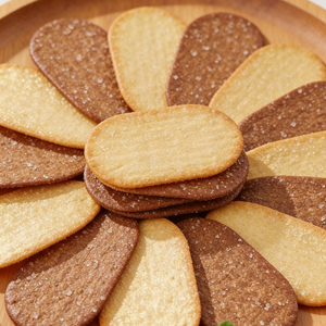 9.88oz/1 boxed(Includes 12 packages) Coconut Milk Crispy Cookies,Party Snacks