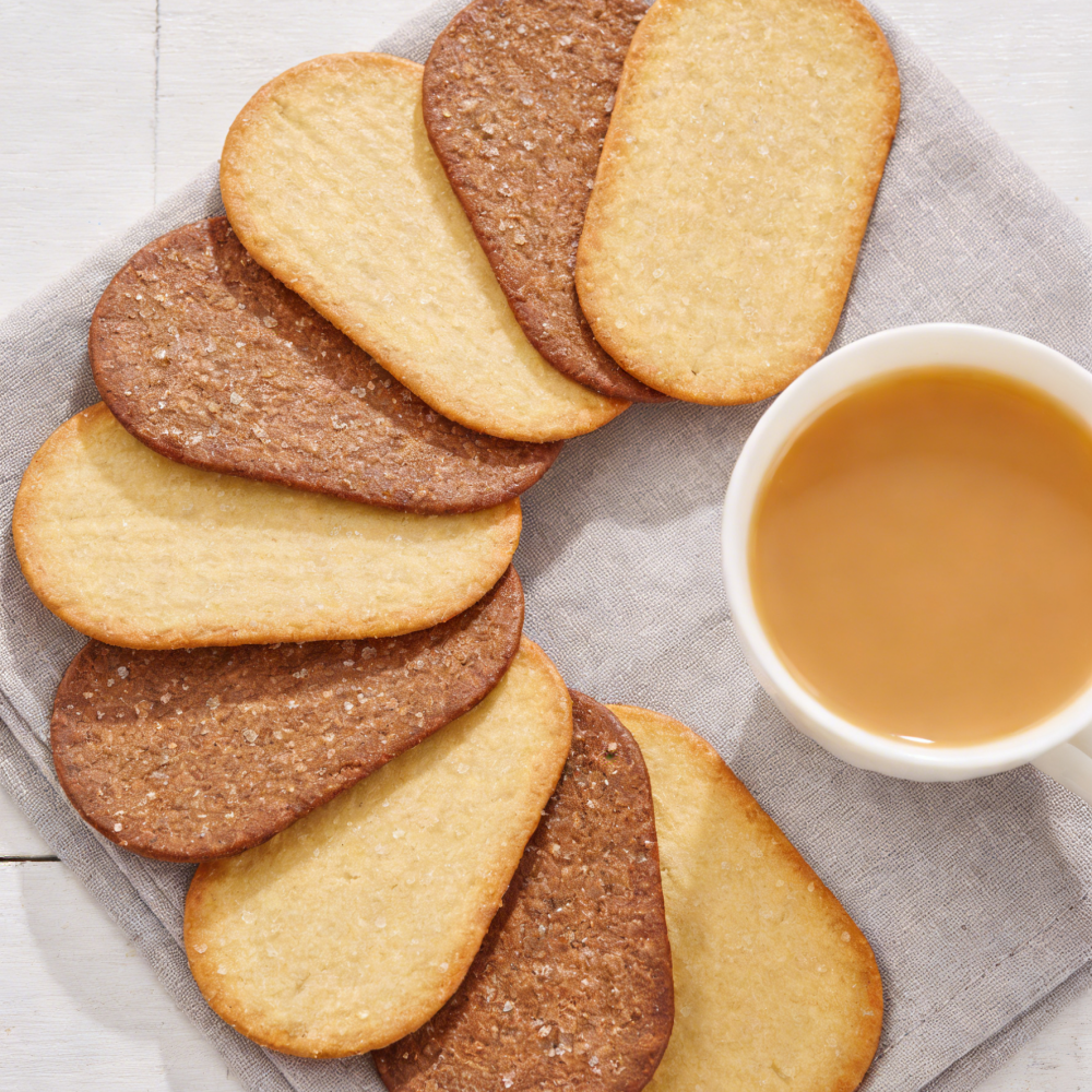 9.88oz/1 boxed(Includes 12 packages) Coconut Milk Crispy Cookies,Party Snacks