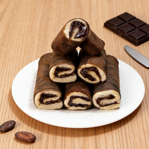 1.04LB/1bag Explosive Black Chocolate Flavor Bread,Soft Bread Exploding with a Rich, Gooey Dark Chocolate Filling, Perfect Indulgent Treat for Chocolate Lovers and Dessert Cravings