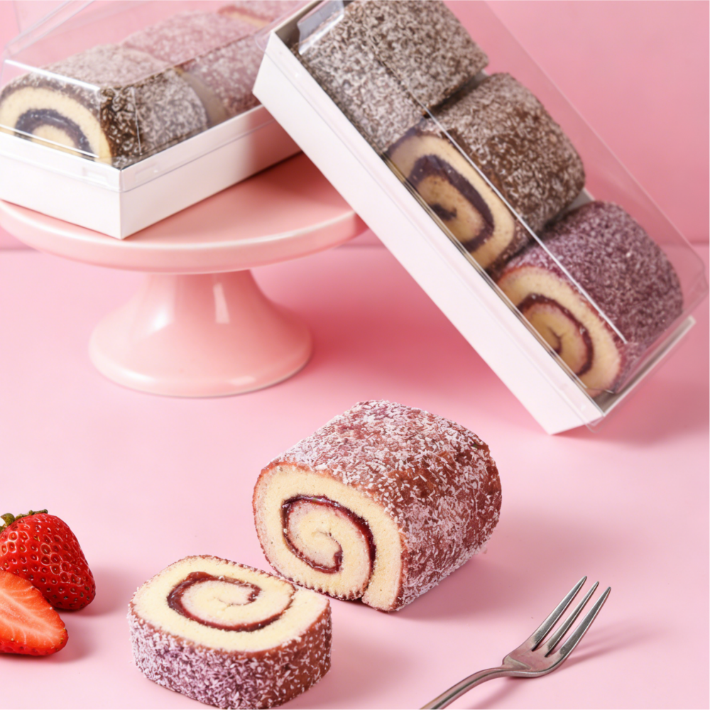 1.01LB/1bag(Includes 9 packages) Hug Roll Cake,Two flavors,Adorable Roll Cakes,A Sweet, Comforting Treat Perfect for Sharing Joy