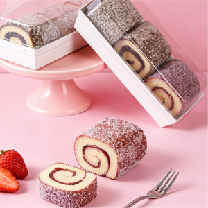 1.01LB/1bag(Includes 9 packages) Hug Roll Cake,Two flavors,Adorable Roll Cakes,A Sweet, Comforting Treat Perfect for Sharing Joy