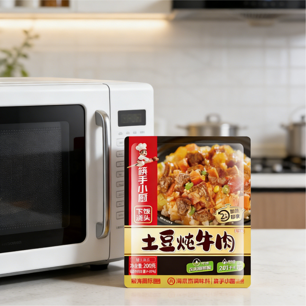 [Hi] Heated and ready to eat,Tomato Beef Brisket/Curry Beef/Beef Stew with Potatoes,Three flavors