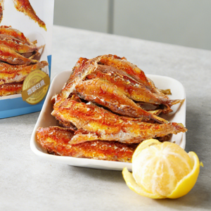 6.89oz/1bag [Juchunyuan] BBQ Spicy Small Yellow Fish