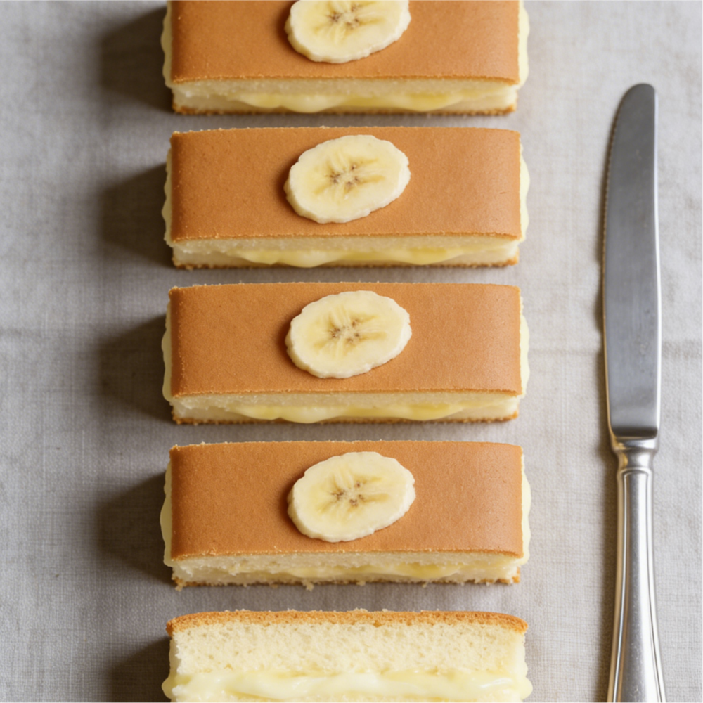 11.96oz(Includes ten packages) Banana Milk Flavored Cake,Party Snacks