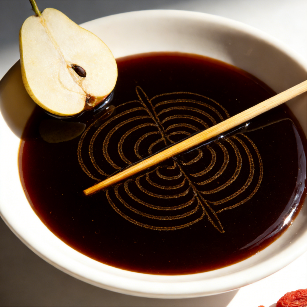 1.36LB/1boxed(Includes 20 packages) [Huatuo] Bird's Nest Autumn Pear Syrup,Party Snacks