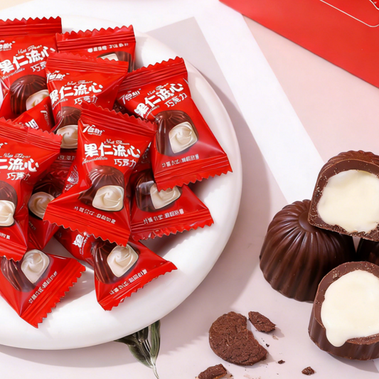 11.99oz/1bag [Taihang] Nutty Melting Chocolate,Party Snacks