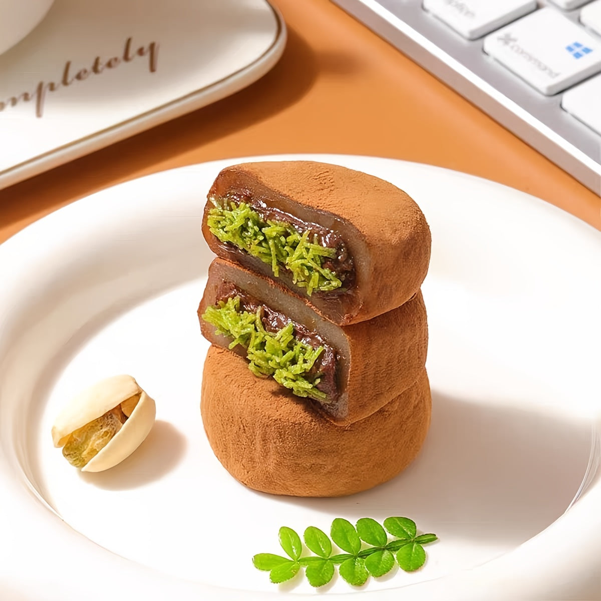 Dubai Style Chocolate Fudge，Shengqiao Explosive Filling Chocolate，Black Truffle Flavored Dessert Snacks，You'll fall in love with it after just one bite，Can't stop at all，Multiple individual small packages