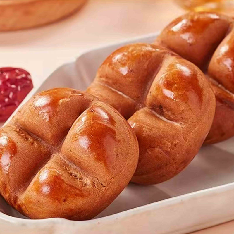 9.88oz/1bag(Includes 10 packages) [PangBingBear] Astragalus Codonopsis and Jujube Paste Cake