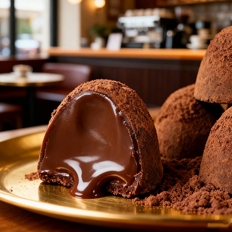 4.23oz/1bag Truffle-shaped cocoa butter substitute chocolate,Party Snacks