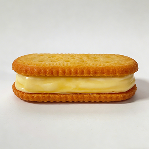 Orange-flavored Sandwich Cookies,Crispy Wafers with Zesty Orange Cream Filling, 3.53oz