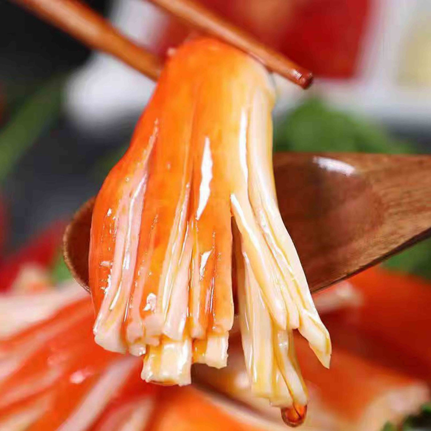 13.68oz/1boxed Hand tearing crab willows,Three flavors