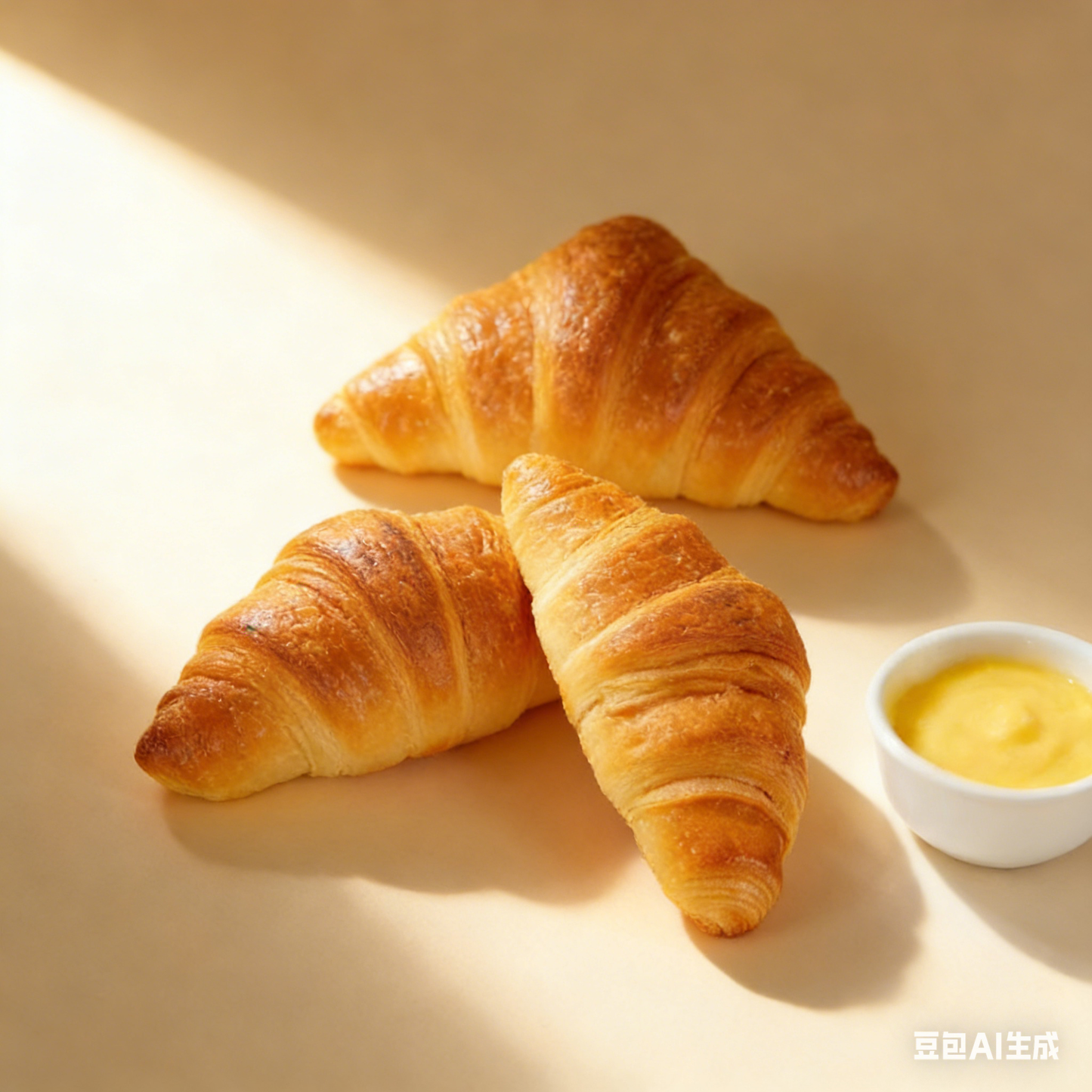 12.06oz/bag Explosive Croissant,Three flavors,Flaky & Buttery Multi-Layered Pastry with Rich Cream Filling, Perfect On-the-Go Breakfast or Indulgent Dessert