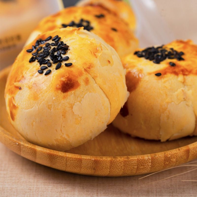 14.02oz/1bad(Includes 6 packages),Snowy Mooncake Salted Egg Yolk Pastry