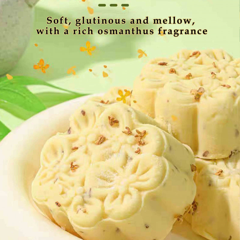 10.09oz/1bag Osmanthus Wine Brewed Mung Bean Cake