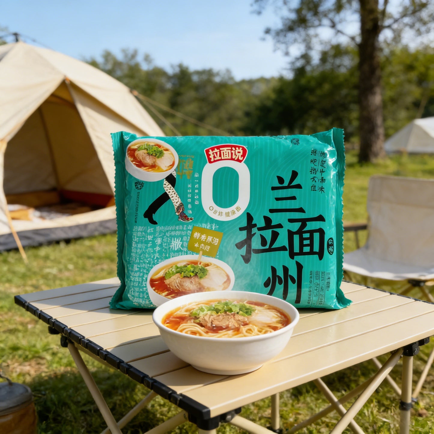 1.59 LB（5Packaging）Jinmailang Lanzhou Ramen，Christmas Gifts