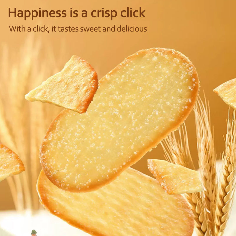 9.88oz/1 boxed(Includes 12 packages) Coconut Milk Crispy Cookies,Party Snacks