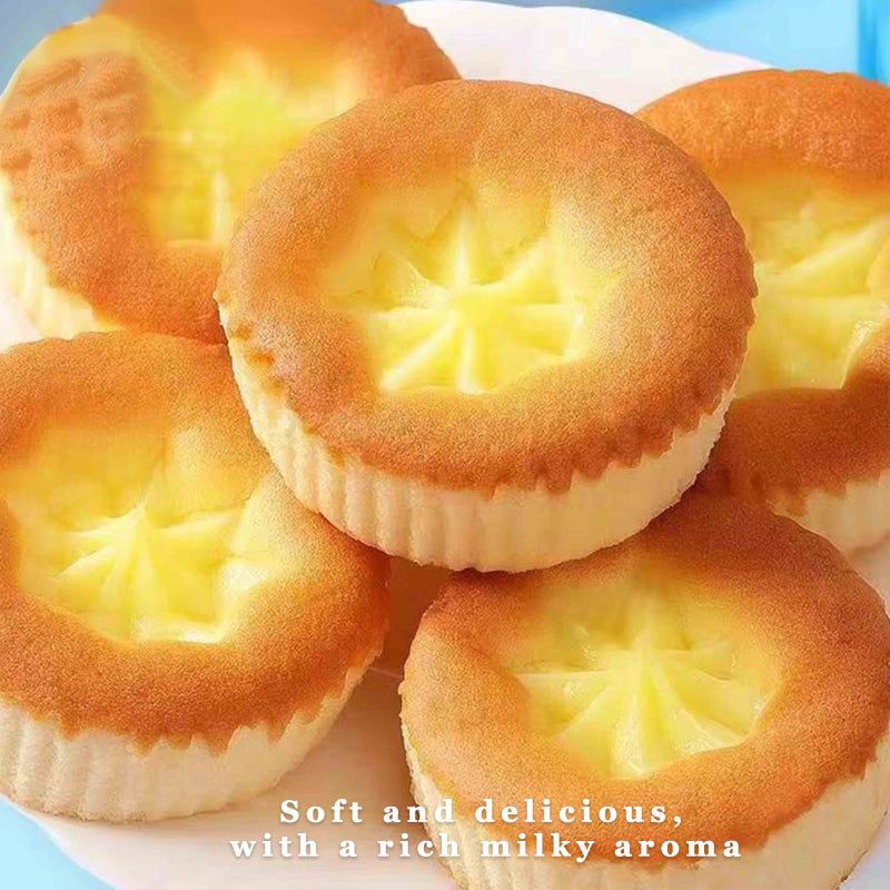 1.11LB/1bag(Includes 7 packages) Mango Flavor French Egg Tart