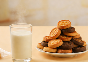 French-style Mini Cookies,Crispy & Buttery Bite-Sized Biscuits, Classic Vanilla Flavor,10.11oz