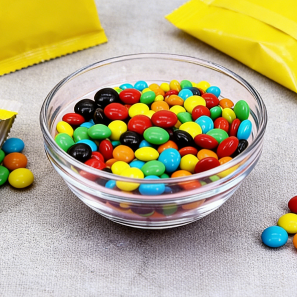 8.81oz/1bag Colorful Chocolate Beans,Party Snacks