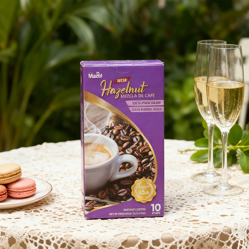 4.23 oz（1Boxed）MaRai Hazelnut flavored instant coffee（Hazelnut Mezcla de Cafe）	Christmas Gifts