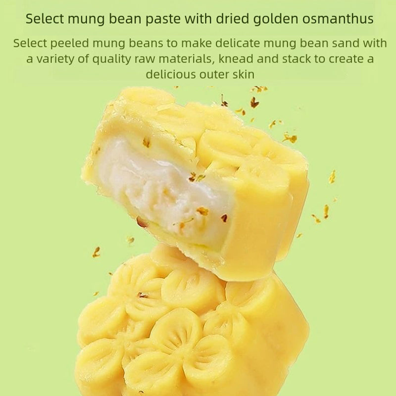 10.09oz/1bag Osmanthus Wine Brewed Mung Bean Cake
