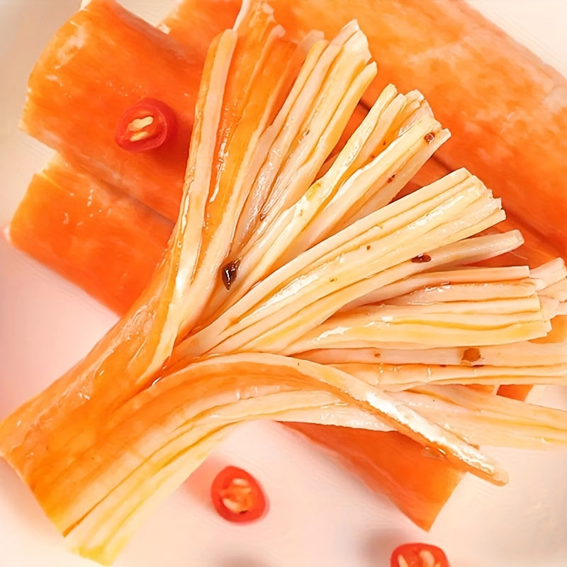 13.68oz/1boxed Hand tearing crab willows,Three flavors