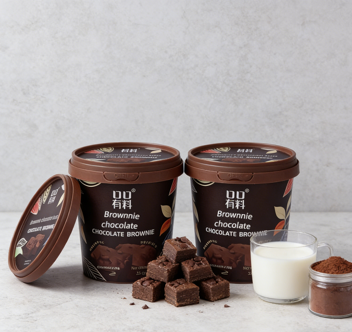 10.71oz/(2 buckets) Brownie Chocolate Lace